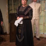 Carrie Cohen as Mrs Tarleton, "Misalliance", Tabard Theatre 2014. Photo by Abby Warren